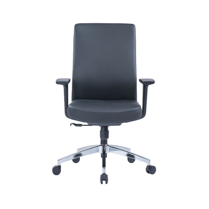 CH-366B Leather Executive Chair Black